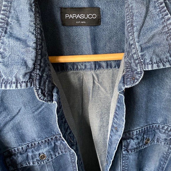 Denim Shirt Dress M - Parasuco - Picture 3 of 4